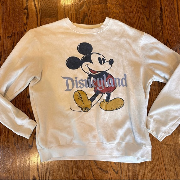 Disneyland Mickey Mouse Crewneck Sweatshirt - Picture 1 of 4